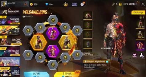 Free Fire's October 2025 Events and Luck Royales: Volcanic Ring, Gloo ...