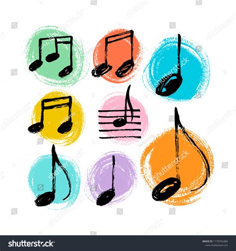 Hand Drawn Music Notes 的图像结果