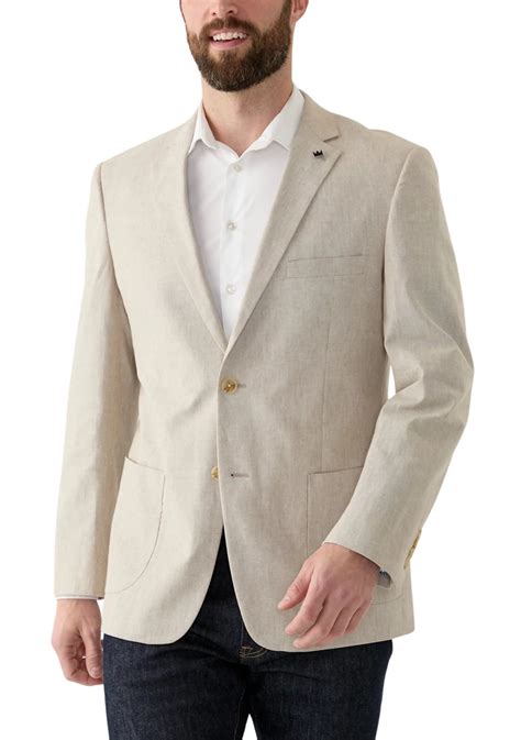 Crown & Ivy™ Tan Linen Sport Coat | Belk