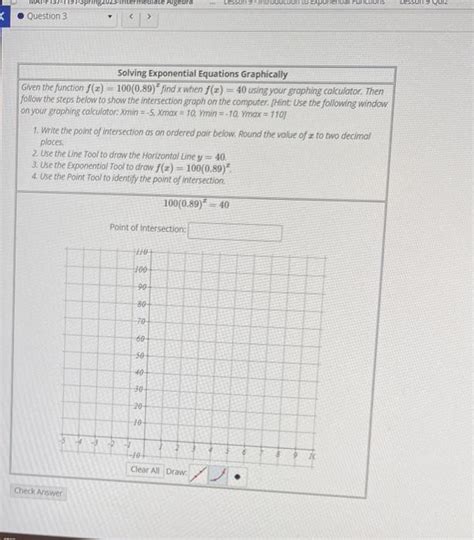 Image result for Solving Exponential Equations Graphically