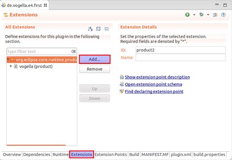 Eclipse Extension Points and Extensions - Tutorial