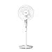 Buy Crompton HighSpeed Torpedo 400 mm Pedestal Fan(KD White) Online at ...