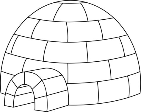 Igloo Template Printable - Printable Templates Online By Paul Printable