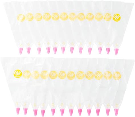 Amazon.com: Wilton All-In-One Disposable Decorating Bag with Star Tip ...