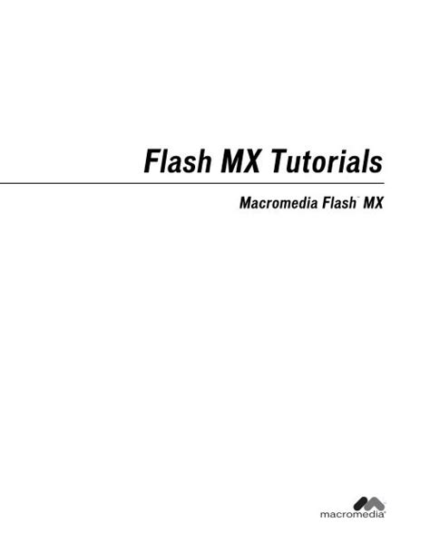 Image result for Flash MX Tutorial