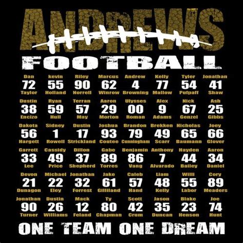 football roster