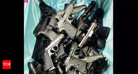 Dwarka man held in connection with seizure of 45 guns from couple at ...