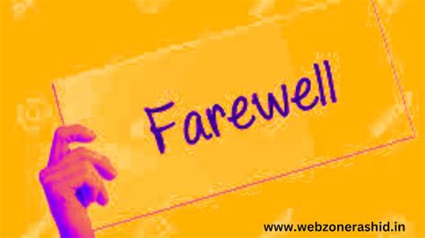 Best farewell party Anchoring script for students