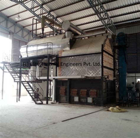 Solid Fuel Fired IBR Smoke Tube type Steam Boilers, India