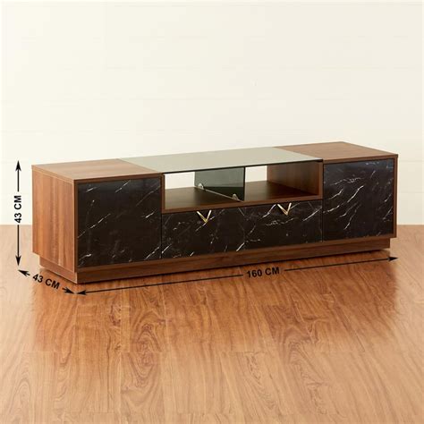 Buy Noir Novelty TV Unit - Brown from Home Centre at just INR 49997.0