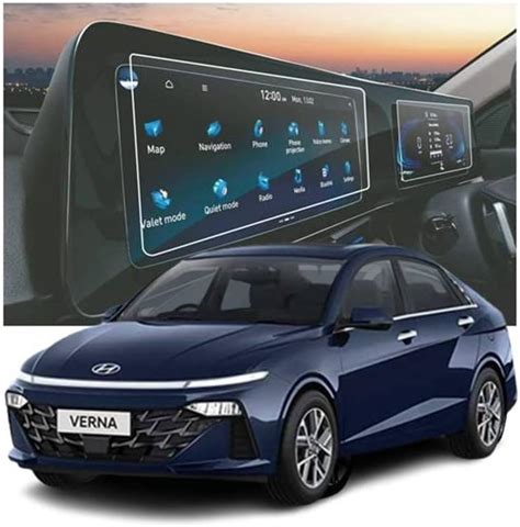 A.K.S.G. Screen Protector Compatible With Hyundai Verna Facelift ...
