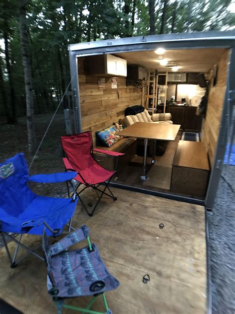 5x8 Cargo Trailer Camper Conversion