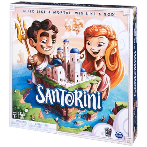 Buy Santorini, Strategy Family Board Game 2-4 Players Classic Fun ...