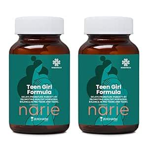 Buy ZEROHARM Narie Teen Girl Formula | Shatavari, Ashwagandha & Chaste ...