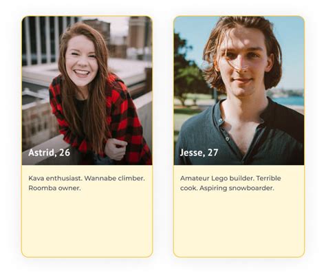 Image result for Dating Profile Examples