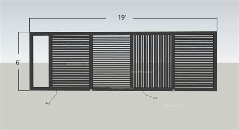 Image result for Sliding Gate Design