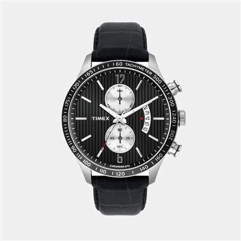 E Class Men Quartz Dial Chronograph Leather Watch TWEG14900 – Just In Time
