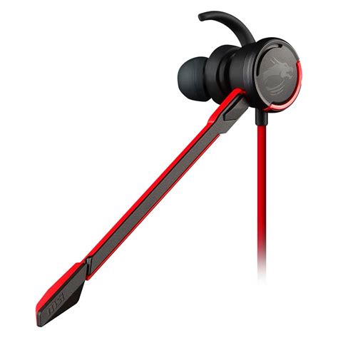 MSI Immerse GH10 S37-2100950-D22 in Ear Stereo Wired Headphones Gaming ...