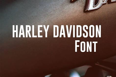 Harley Davidson Font Free Download
