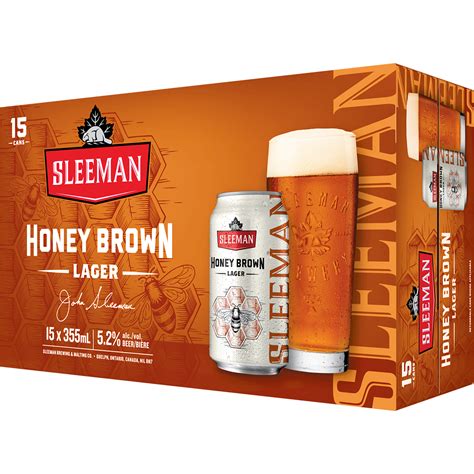 Sleeman Honey Brown 15 Cans – BSW Liquor