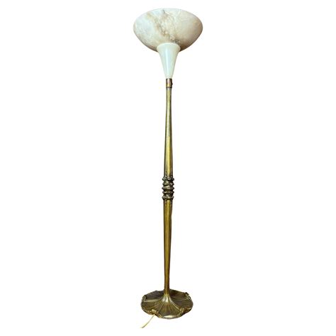 Art Deco/Art Nouveau floor lamp by Maurice Dufrène For Sale at 1stDibs