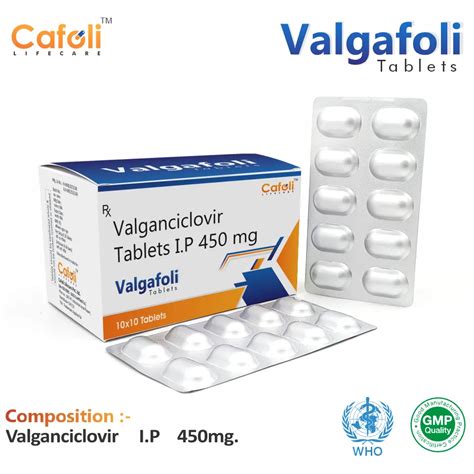 Valgafoli Tablet (Valganciclovir 450mg) | PCD Pharma Franchise