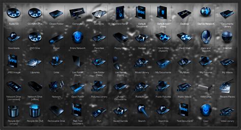 Image result for Alienware Blue Folder Icon