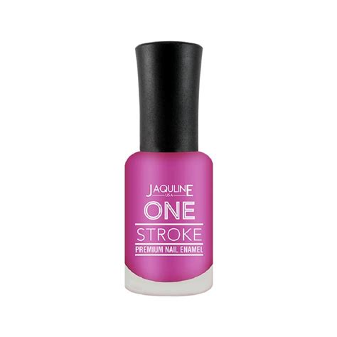 Buy Jaquline USA One Stroke Premium Nail Enamel, Purple Queen 03, 8 ml ...