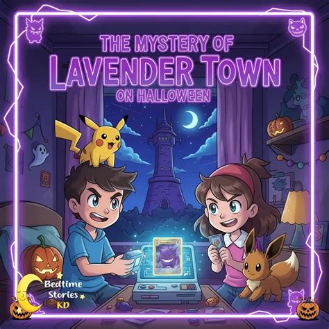 The Mystery of Lavender Town on Halloween - Bedtime Stories Free