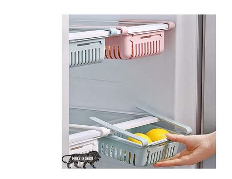 Jethva's Enterprise Multi Purpose Plastic Refrigerator Sliding Tray ...
