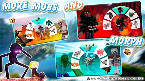 Image result for Minecraft Morph Mod Showcase