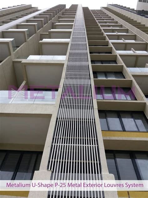 Aluminum Louvers - SL-4 Exterior Sun Louvers Manufacturer from Mehmedabad