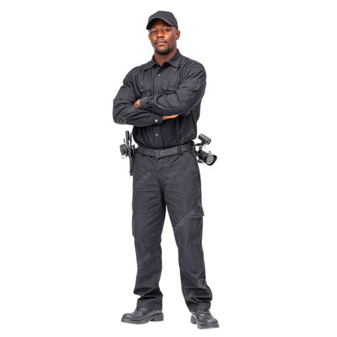 Security Guard Isolated On Transparent Background, Safety, Protection ...