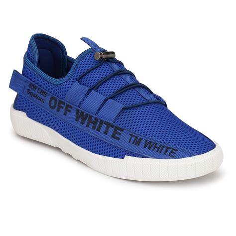 Buy Mahi Mens Blue Mesh Casual Sneaker Shoe 10 UK at Amazon.in