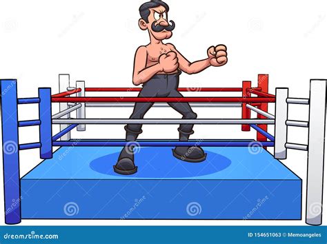 Image result for Boxing Ring Cartoon
