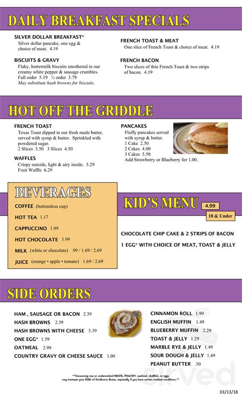 Zimmy's Bar & Grille menu in Ida Grove, Iowa, USA