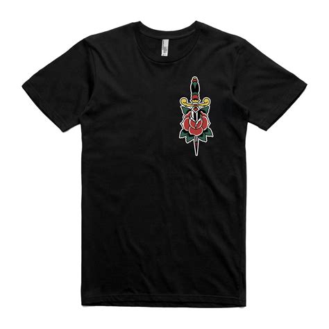 Buy Traditional Tattoo T Shirts - Old Skool Flash Pocket Print Tees ...