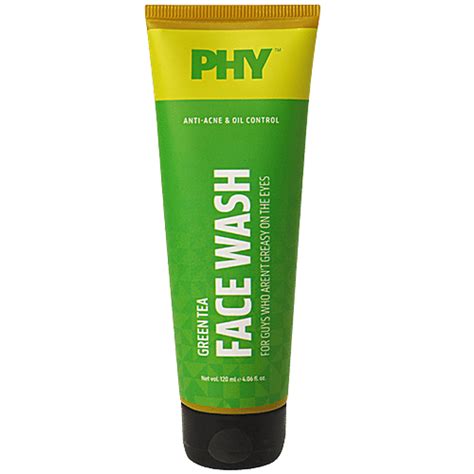 Buy Phy Green Tea Face Wash - Sulphate Free, Fights Acne, Oil Control ...