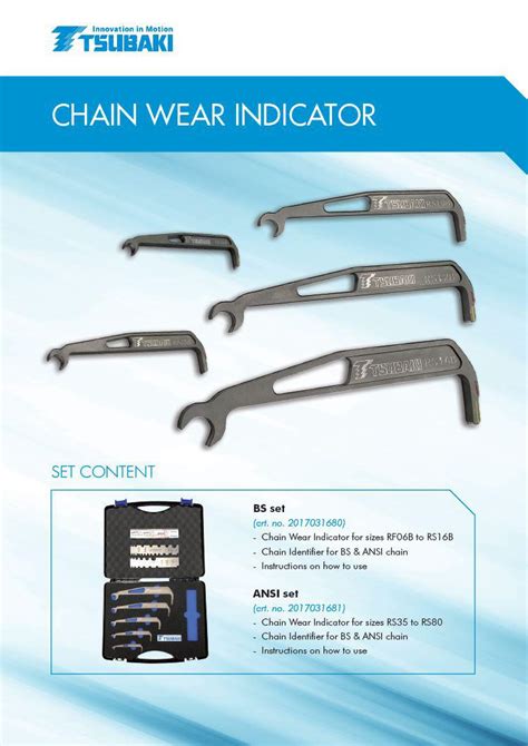Image result for Chain Wear Scale