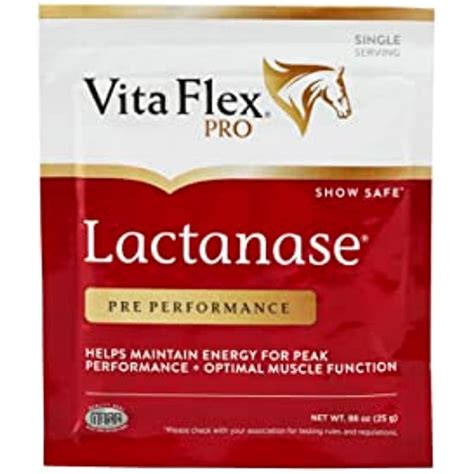 Buy Vita Flex Pro Horse Lactanase Performance Supplement Single Serve ...