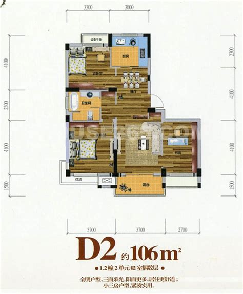 140平简约三居室平面布置图_齐家网装修效果图