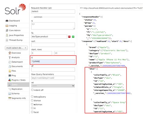 Solr Facet Multiple Query Example 的图像结果