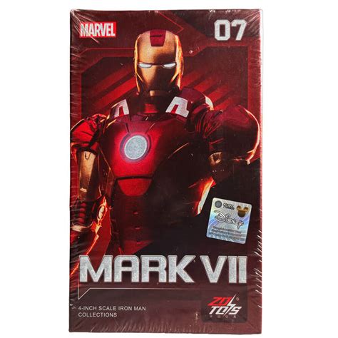 Iron Man Mark VII – ZD Toys 4-Inch Scale Action Figure – PlayFolio
