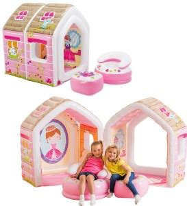 INTEX ® Original Inflatable Princess Colorful Play House With ...