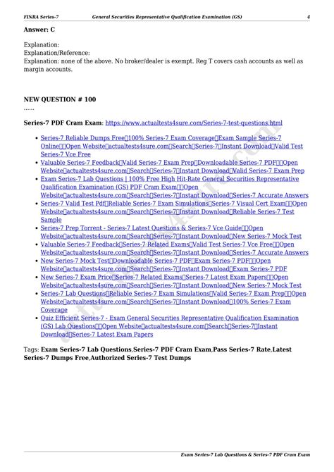 PPT - Exam Series-7 Lab Questions & Series-7 PDF Cram Exam PowerPoint ...