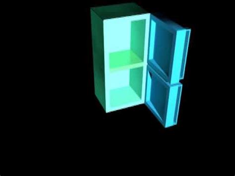 22224 3DMAX冰箱 - YouTube