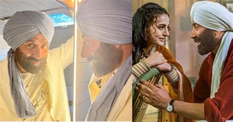Photos of Sunny Deol surfaced again from the set of Gadar 2 you will be ...