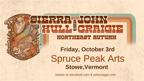 Sierra Hull and John Craigie @ Spruce Peak Performing Arts Center - The ...