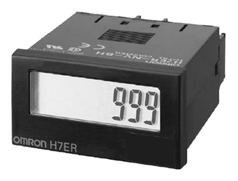 H7ER-N-B Omron | Omron H7ER Tachometer, 4 Digit LCD, 1kHz | 348-2118 | RS