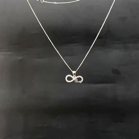 Ladies Pendant Chain Infinity – Silver Store Chennai